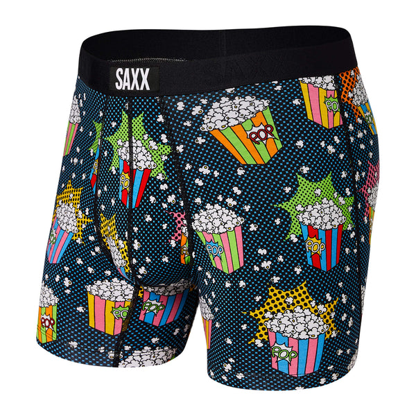 Saxx Underwear Men's Boxer Briefs - Vibe Boxer Briefs with Built
