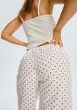 Blush Jama Pant - Hearts