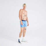 SAXX Ultra Super Soft Boxer Brief - Fish On-Sail Blue