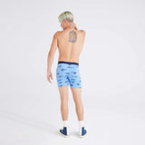 SAXX Ultra Super Soft Boxer Brief - Fish On-Sail Blue