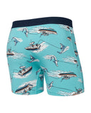 SAXX Ultra Super Soft Boxer Brief - Sharkski Turquoise